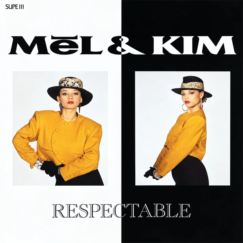 Mel & Kim - Respectable - UK 7'' Cover - Front