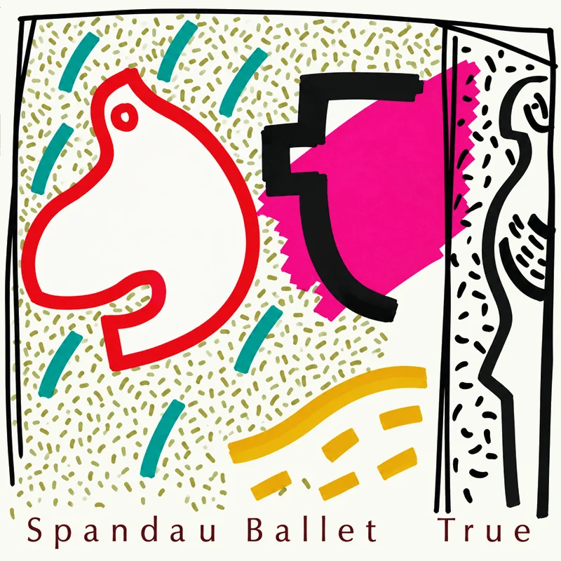 Spandau Ballet – True Spandau Ballet - True - UK 7'' Cover - Front