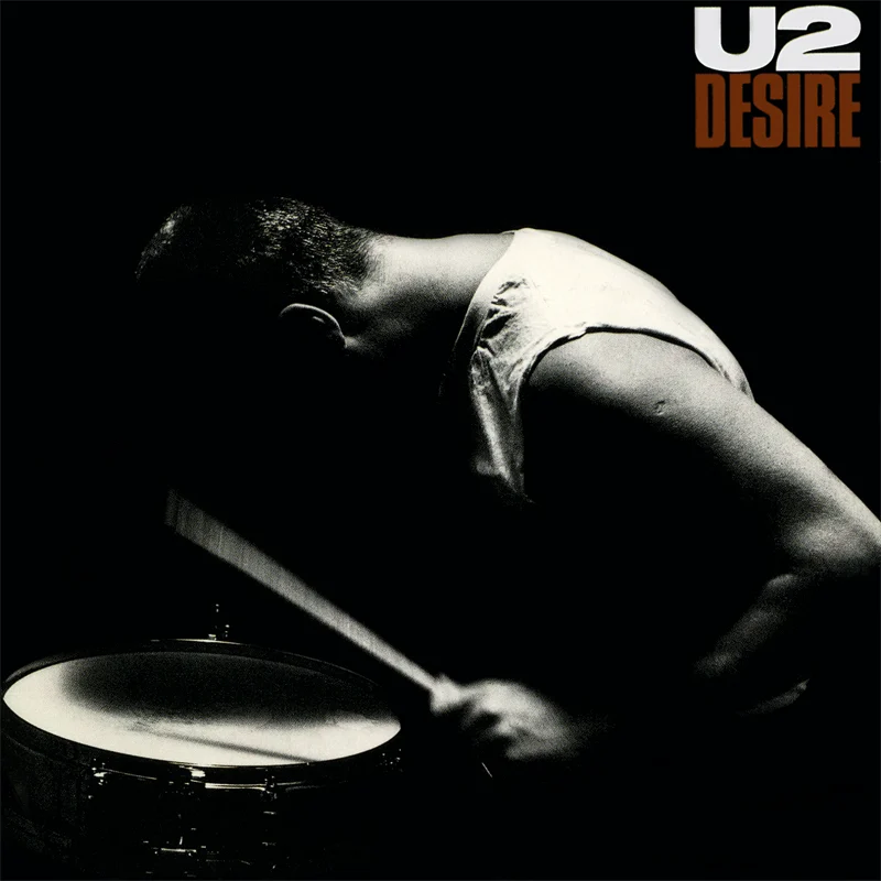 U2 - Desire - UK 7'' Cover - Front